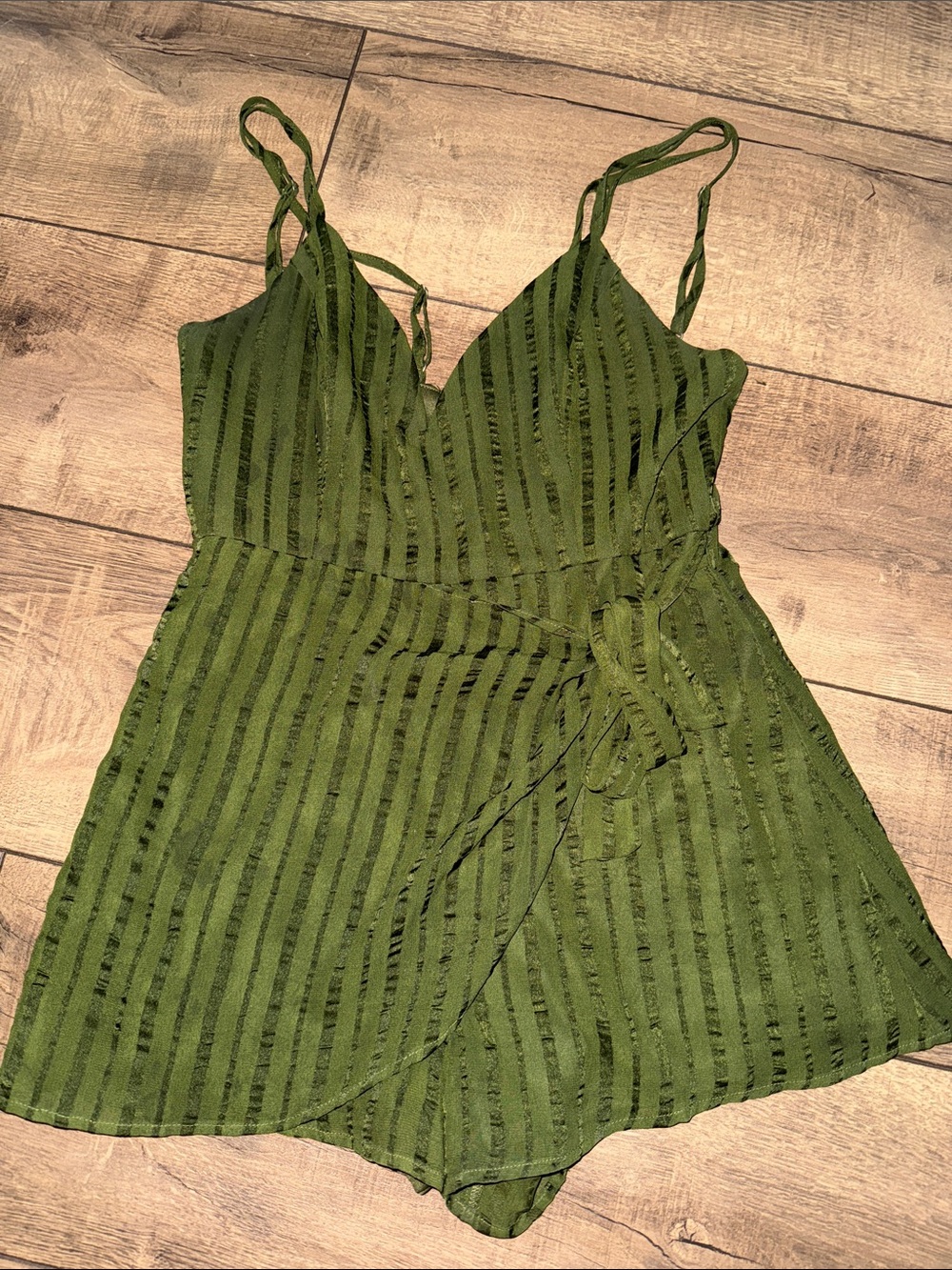 Olive Green Romper